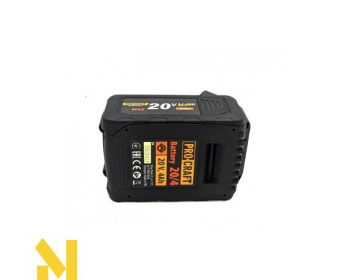 Міні-пила акумуляторна Procraft PKA-20 + зарядний пристрій 20/1 Prof + АКБ 20/4 Universal