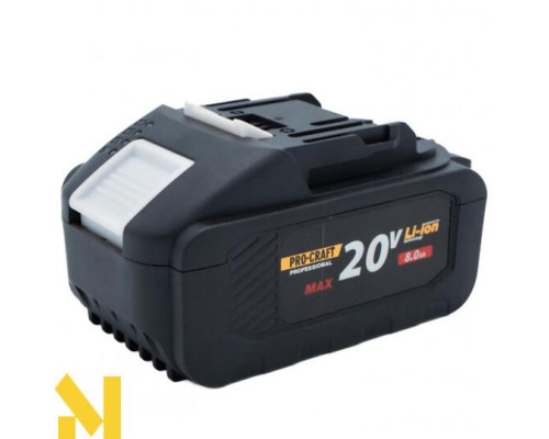 Міні-пила акумуляторна Procraft PKA-20 + зарядний пристрій 20/1 Prof + АКБ 20/8 Universal