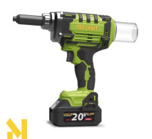 Заклепочник акумуляторний Procraft PRG20 (2 АКБ та ЗП)