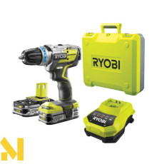 Безщітковий ударний дриль-шуруповерт Ryobi R18PDBL-LL25S