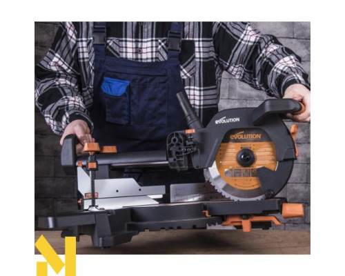 Пила торцювальна Evolution R255SMS+