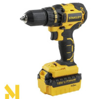 Акумуляторний дриль-шуруповерт безщітковий STANLEY SBD201M2K