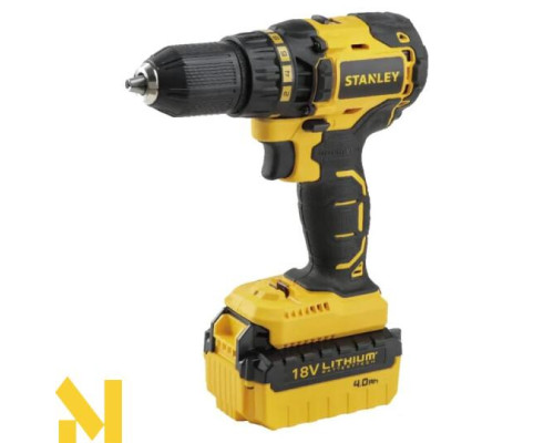 Акумуляторний дриль-шуруповерт безщітковий STANLEY SBD201M2K