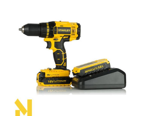 Дриль-шуруповерт акумуляторний STANLEY SCH201D2K