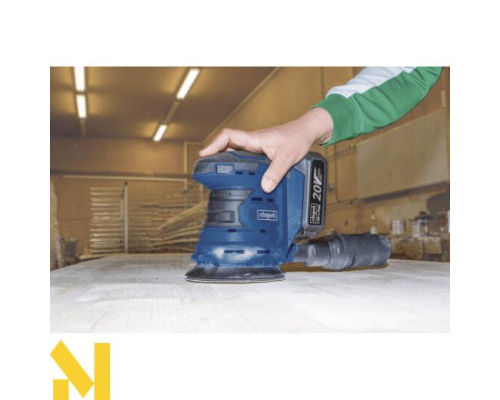 Шліфмашина ексцентрикова акумуляторна Scheppach COS125-20Pro-S (без АКБ та ЗП)