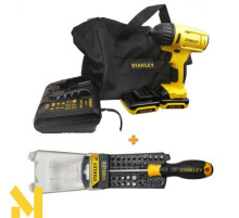 Гвинтоверт акумуляторний + викрутка SCI12S2+STHT0-70885