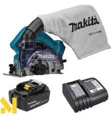 Пила дискова акумуляторна Makita DCC500Z + BL1850B + DC18SD