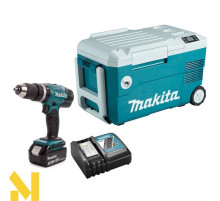 Набір інструментів акумуляторних Makita DCW180Z + DHP453RFX8 + АКБ + ЗП