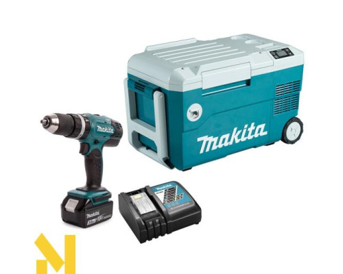 Набір інструментів акумуляторних Makita DCW180Z + DHP453RFX8 + АКБ + ЗП