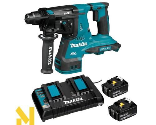 Перфоратор акумуляторний Makita DHR280Z + BL1850Bx2 + DC18RD