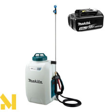 Обприскувач акумуляторний ранцевий Makita DUS158Z + BL1830B (без ЗП)