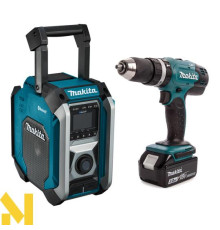 Набір інструментів акумуляторних Makita DHP453RFX8 + XGT 40 V MAX MR006GZ
