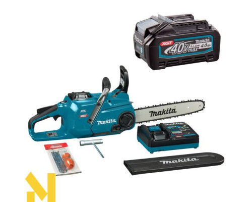 Пила ланцюгова акумуляторна Makita UC015GT101 (2 АКБ + ЗП DC40RA)