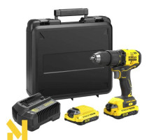 Дриль-шурупокрут акумуляторний STANLEY FATMAX SFMCD710D2K