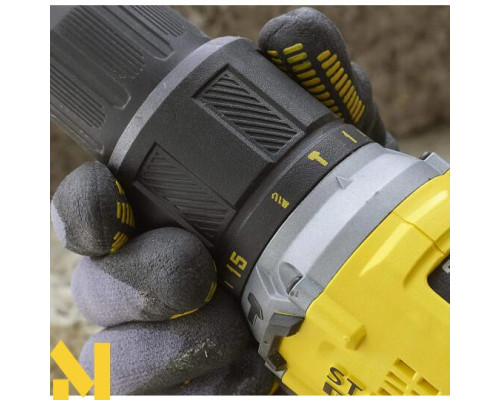 Дриль-шурупокрут ударний акумуляторний STANLEY FATMAX SFMCD715D2K