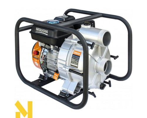 Мотопомпа бензинова для чистої та брудної води SEQUOIA SPP1100D