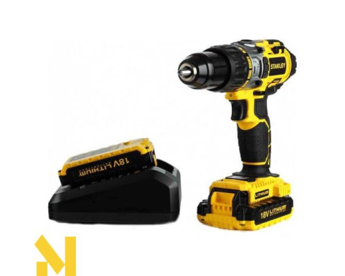 Акумуляторний ударний шуруповерт Stanley STDC18LHBK