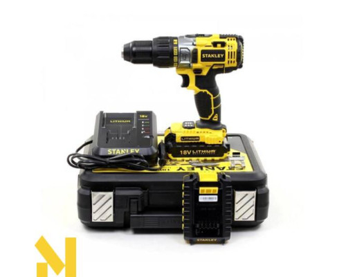 Акумуляторний ударний шуруповерт Stanley STDC18LHBK