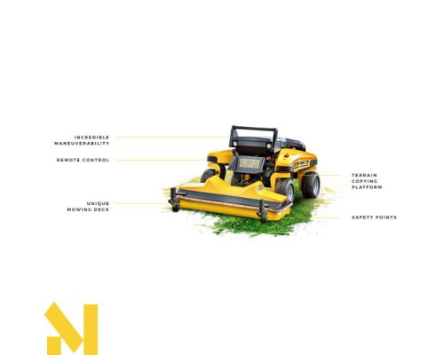 Газонокосарка з дистанційним управлінням SPIDER 3RIDER