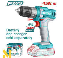 Шуруповерт акумуляторний TOTAL TDLI200515 (без АКБ та ЗП)