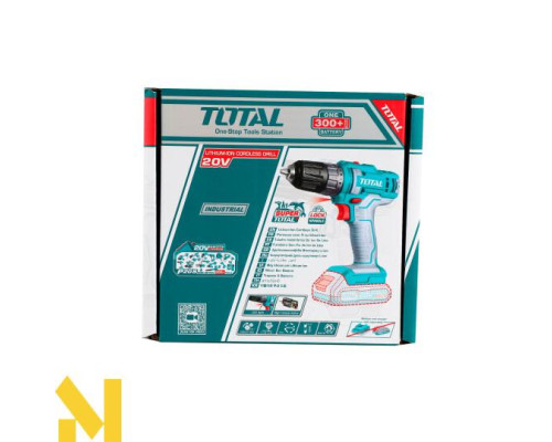 Шуруповерт акумуляторний TOTAL TDLI200515 (без АКБ та ЗП)
