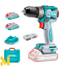 Шуруповерт безщітковий акумуляторний TOTAL TDLI20602E