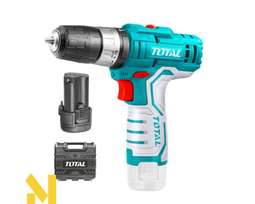 Дриль-шуруповерт ударний акумуляторний TOTAL TIDLI1232E