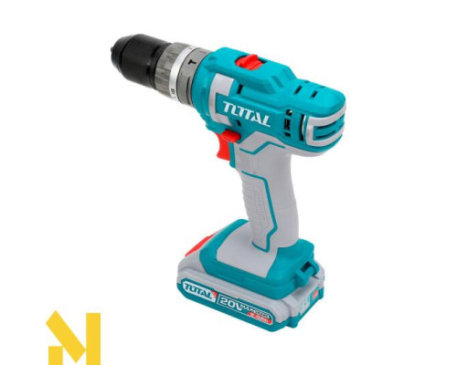Дриль-шуруповерт ударний акумуляторний TOTAL TIDLI201452E