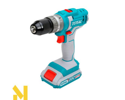 Дриль-шуруповерт ударний акумуляторний TOTAL TIDLI201452E
