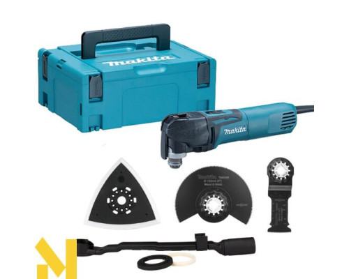 Багатофункціональний інструмент (реноватор) Makita TM3010CX6J