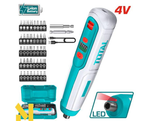 Акумуляторна викрутка  TOTAL TSDLI0403