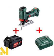 Лобзик акумуляторний Metabo STA 18 LTX 100 + 4.0 Аг