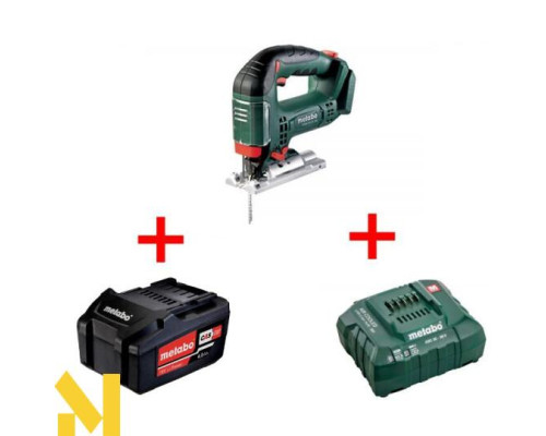 Лобзик акумуляторний Metabo STAB 18 LTX 100 Li-Power + 4.0 Ач