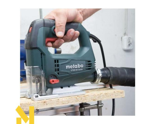 Лобзик електричний Metabo STEB 65 Quick + набір пилочок 3шт. (T101B, T144D, T118A)