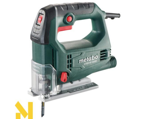 Лобзик електричний Metabo STEB 65 Quick + набір пилочок 3шт. (T101B, T144D, T118A)
