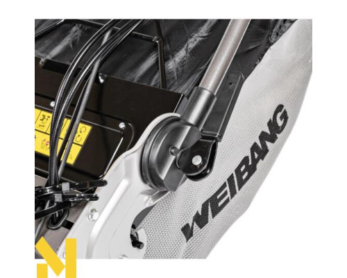 Газонокосарка бензинова Weibang WB537SC V 3-в-1