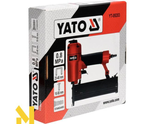 Степлер пневматичний Yato YT-09203