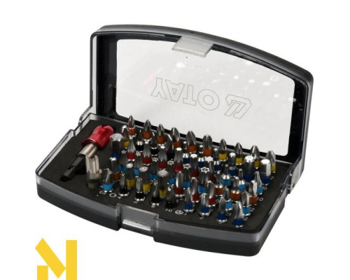 Дриль-шуруповерт акумуляторний Yato YT-44250 з комплектом аксесуарів