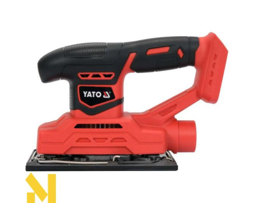 Шліфмашина вібраційна акумуляторна Yato YT-82751 (без АКБ та ЗП)