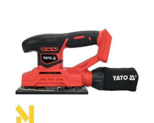Шліфмашина вібраційна акумуляторна Yato YT-82751 (без АКБ та ЗП)