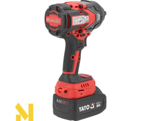 Гайковерт акумуляторний YATO YT-828071