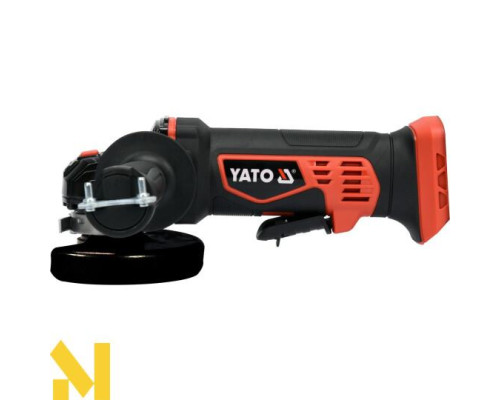 Болгарка (кутова шліфмашина) акумуляторна YATO YT-82827 (без АКБ та ЗП)