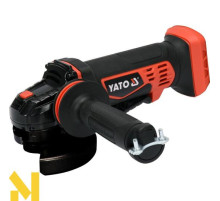 Болгарка (кутова шліфмашина) акумуляторна YATO YT-82827 (без АКБ та ЗП)