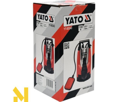 Насос занурювальний Yato YT-85343