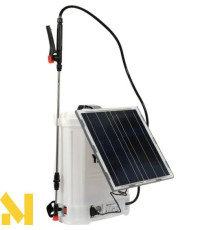 Обприскувач акумуляторний ранцевий з сонячною батареєю Yato YT-86220
