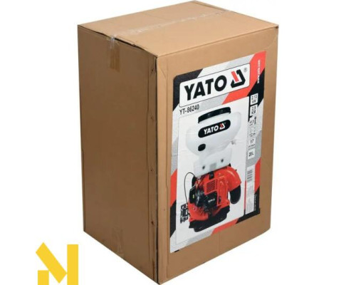 Мотообприскувач ранцевий Yato YT-86240