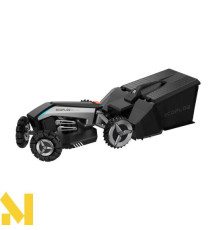 Газонокосарка-робот EcoFlow Blade з комплектом для підмітання газону (ZMH100-B-EU-V20/ZMH100LY-B)