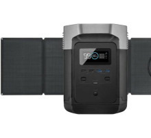 Набір EcoFlow Delta (1260 Вт·год / 1800 Вт) + two 110W Solar Panels Bundle