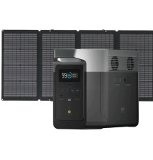 Набір EcoFlow Delta Max 1600 (1612 Вт·год / 2000 Вт) + 220W Solar Panel