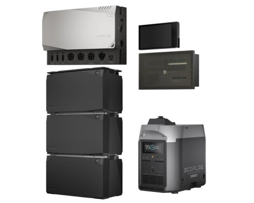 Комплект енергонезалежності Ecoflow Power Independence Kit (15000 Вт·год / 3600 Вт)